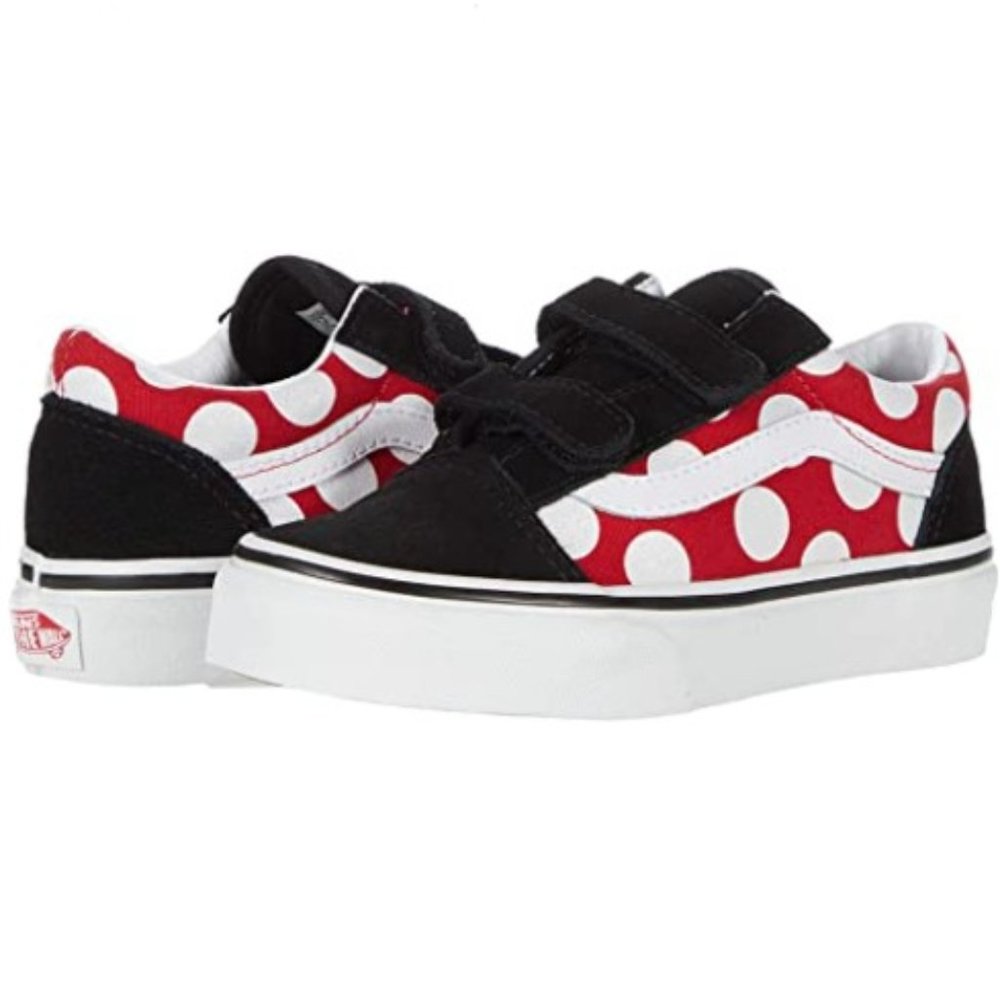 Vans Toddler Old Skool Minnie polka dot size 1.5k - Picture 5 of 11